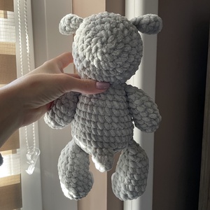 Horgolt plüss víziló - játék & sport - plüssállat & játékfigura - más figura - Meska.hu