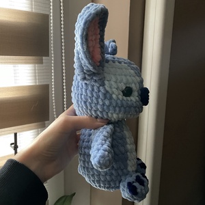 Horgolt plüss Stitch - játék & sport - plüssállat & játékfigura - plüss mesefigurák - Meska.hu
