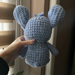 Horgolt plüss Stitch - játék & sport - plüssállat & játékfigura - plüss mesefigurák - Meska.hu