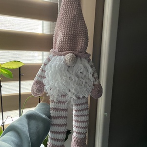 Horgolt plüss karácsonyi manó dísz, Játék & Sport, Plüssállat & Játékfigura, Más figura, Horgolás, Varrás, MESKA