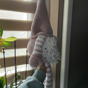 Horgolt plüss karácsonyi manó dísz - játék & sport - plüssállat & játékfigura - más figura - Meska.hu