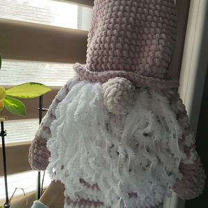 Horgolt plüss karácsonyi manó dísz - játék & sport - plüssállat & játékfigura - más figura - Meska.hu