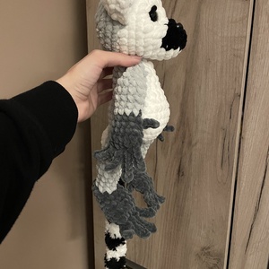 Horgolt plüss gyűrűsfarkú majom - játék & sport - plüssállat & játékfigura - más figura - Meska.hu