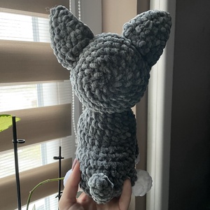 Horgolt plüss husky kutya - játék & sport - plüssállat & játékfigura - kutya - Meska.hu