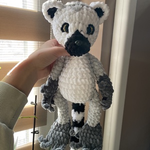 Horgolt plüss gyűrűsfarkú majom, Játék & Sport, Plüssállat & Játékfigura, Majom, Horgolás, Varrás, MESKA