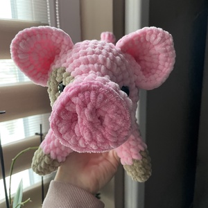 Horgolt plüss malac - játék & sport - plüssállat & játékfigura - malac - Meska.hu