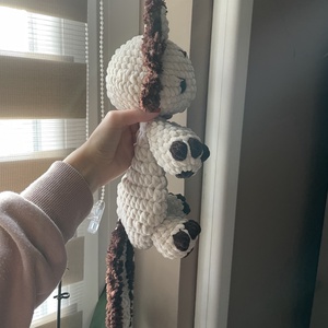 Horgolt plüss cicaxolotl szundipajtás - játék & sport - plüssállat & játékfigura - cica - Meska.hu