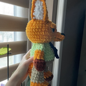 Horgolt plüss Zootropolis Nick - játék & sport - plüssállat & játékfigura - plüss mesefigurák - Meska.hu