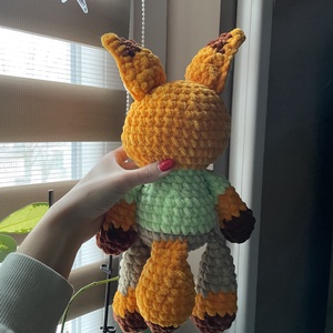 Horgolt plüss Zootropolis Nick - játék & sport - plüssállat & játékfigura - plüss mesefigurák - Meska.hu