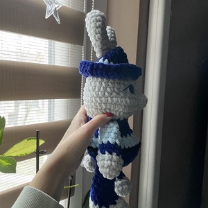 Horgolt plüss Zootropolis Judy - játék & sport - plüssállat & játékfigura - plüss mesefigurák - Meska.hu