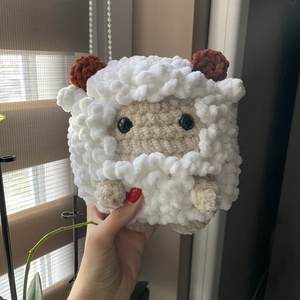 Horgolt plüss bárány, Játék & Sport, Plüssállat & Játékfigura, Más figura, Horgolás, Varrás, MESKA