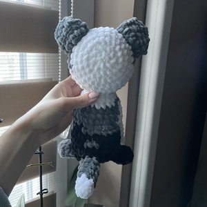 Horgolt plüss border collie kutya - játék & sport - plüssállat & játékfigura - kutya - Meska.hu