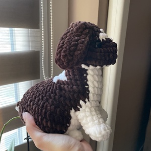 Horgolt plüss Nyuszi - játék & sport - plüssállat & játékfigura - plüss mesefigurák - Meska.hu