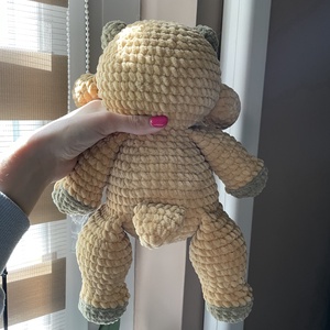 Horgolt plüss kecske kabáttal - játék & sport - plüssállat & játékfigura - más figura - Meska.hu