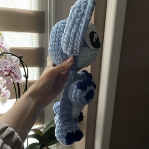 Horgolt plüss Stitch szundipajtás - játék & sport - plüssállat & játékfigura - más figura - Meska.hu