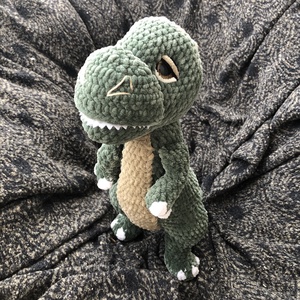 Horgolt T-Rex/ dinoszaurusz, Játék & Sport, Plüssállat & Játékfigura, Plüss dínók, Horgolás, MESKA