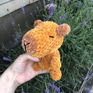 Horgolt Capybara, Játék & Sport, Plüssállat & Játékfigura, Más figura, Horgolás, MESKA