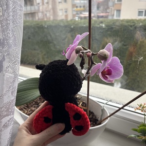 Horgolt katicabogár - játék & sport - plüssállat & játékfigura - más figura - Meska.hu