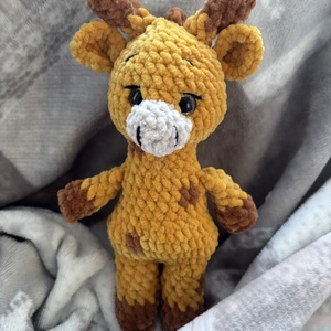 Horgolt Plüss Zsiráf, Játék & Sport, Plüssállat & Játékfigura, Zsiráf, Horgolás, MESKA