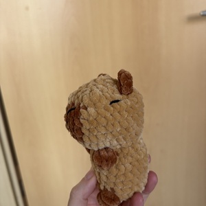 Horgolt Capybara - játék & sport - plüssállat & játékfigura - kapibara - Meska.hu