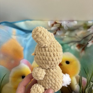 Horgolt Plüss Nyuszi - játék & sport - plüssállat & játékfigura - nyuszi - Meska.hu