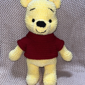 Plüss Micimackó, Játék & Sport, Plüssállat & Játékfigura, Plüss mesefigurák, Horgolás, MESKA