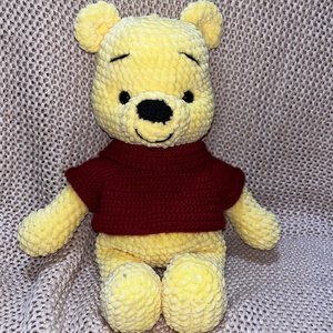 Plüss Micimackó - játék & sport - plüssállat & játékfigura - plüss mesefigurák - Meska.hu