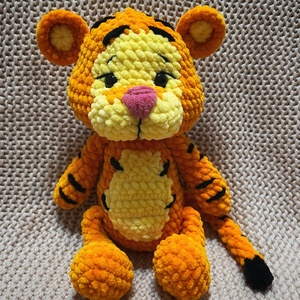 Plüss tigris , Játék & Sport, Plüssállat & Játékfigura, Plüss mesefigurák, Horgolás, MESKA