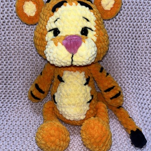 Plüss tigris  - játék & sport - plüssállat & játékfigura - plüss mesefigurák - Meska.hu