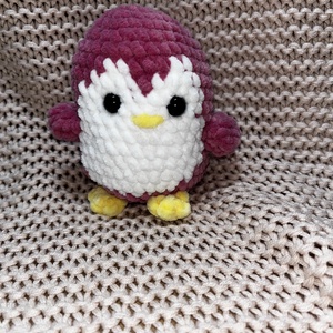 Horgolt pingvin  - Meska.hu