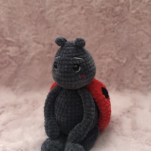 Horgolt katica, Játék & Sport, Plüssállat & Játékfigura, Más figura, Horgolás, MESKA