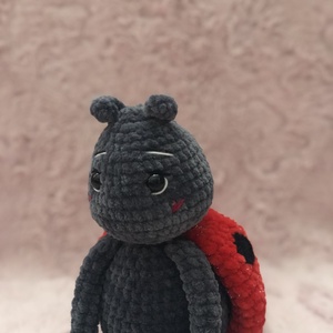 Horgolt katica - játék & sport - plüssállat & játékfigura - más figura - Meska.hu