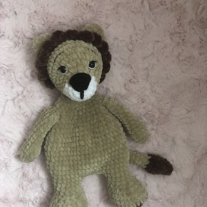 Horgolt oroszlán , Baba - mama, Baba játékok, Szundikendő, alvóka, Horgolás, MESKA