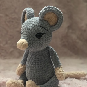 Horgolt egér, Játék & Sport, Plüssállat & Játékfigura, Egér, Horgolás, MESKA