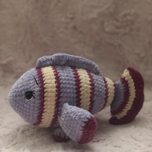 Horgolt bohóchal, Játék & Sport, Plüssállat & Játékfigura, Hal, Horgolás, MESKA