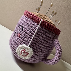 Bögre tűpárna - kellékek & szerszámok - dekorációs kellékek - figurák - Meska.hu