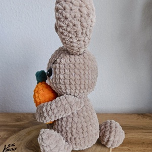 Puha Horgolt Morcos Nyuszi Répával - játék & sport - plüssállat & játékfigura - nyuszi - Meska.hu