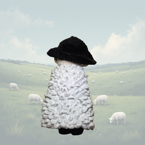 Magyar juhász subával � kézzel készült, egyedi horgolt figura - játék & sport - plüssállat & játékfigura - más figura - Meska.hu