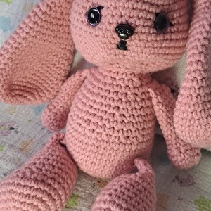 Horgolt nyuszi - Meska.hu