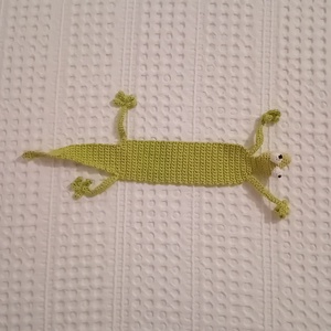 Gekko könyvjelző - könyv & zene - könyvjelző - Meska.hu