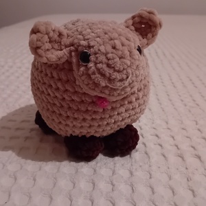 Horgolt bari - játék & sport - plüssállat & játékfigura - plüss bárány - Meska.hu