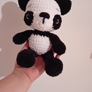 Panda - játék & sport - plüssállat & játékfigura - maci - Meska.hu