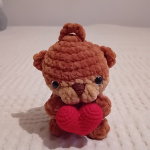 Vidrás kulcstartó , Táska & Tok, Kulcstartó & Táskadísz, Kulcstartó, Horgolás, MESKA