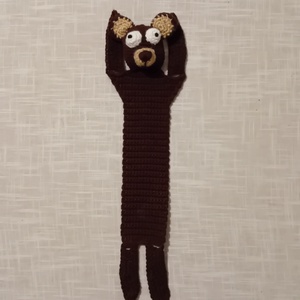 Maci könyvjelző  - Meska.hu