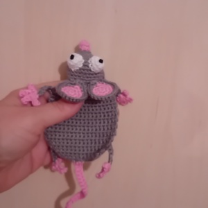 Egér könyvjelző - könyv & zene - könyvjelző - Meska.hu