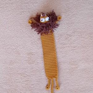 Oroszlán könyvjelző - könyv & zene - könyvjelző - Meska.hu