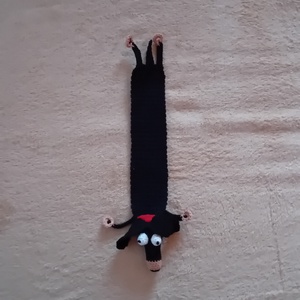 Tacskó könyvjelző  - könyv & zene - könyvjelző - Meska.hu