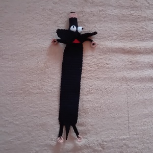 Tacskó könyvjelző  - könyv & zene - könyvjelző - Meska.hu