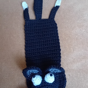 Fekete cica könyvjelző - könyv & zene - könyvjelző - Meska.hu