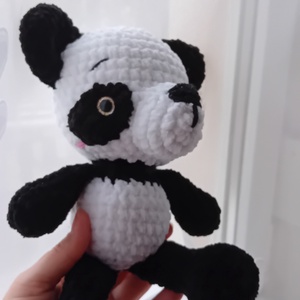 Panda maci - játék & sport - plüssállat & játékfigura - maci - Meska.hu